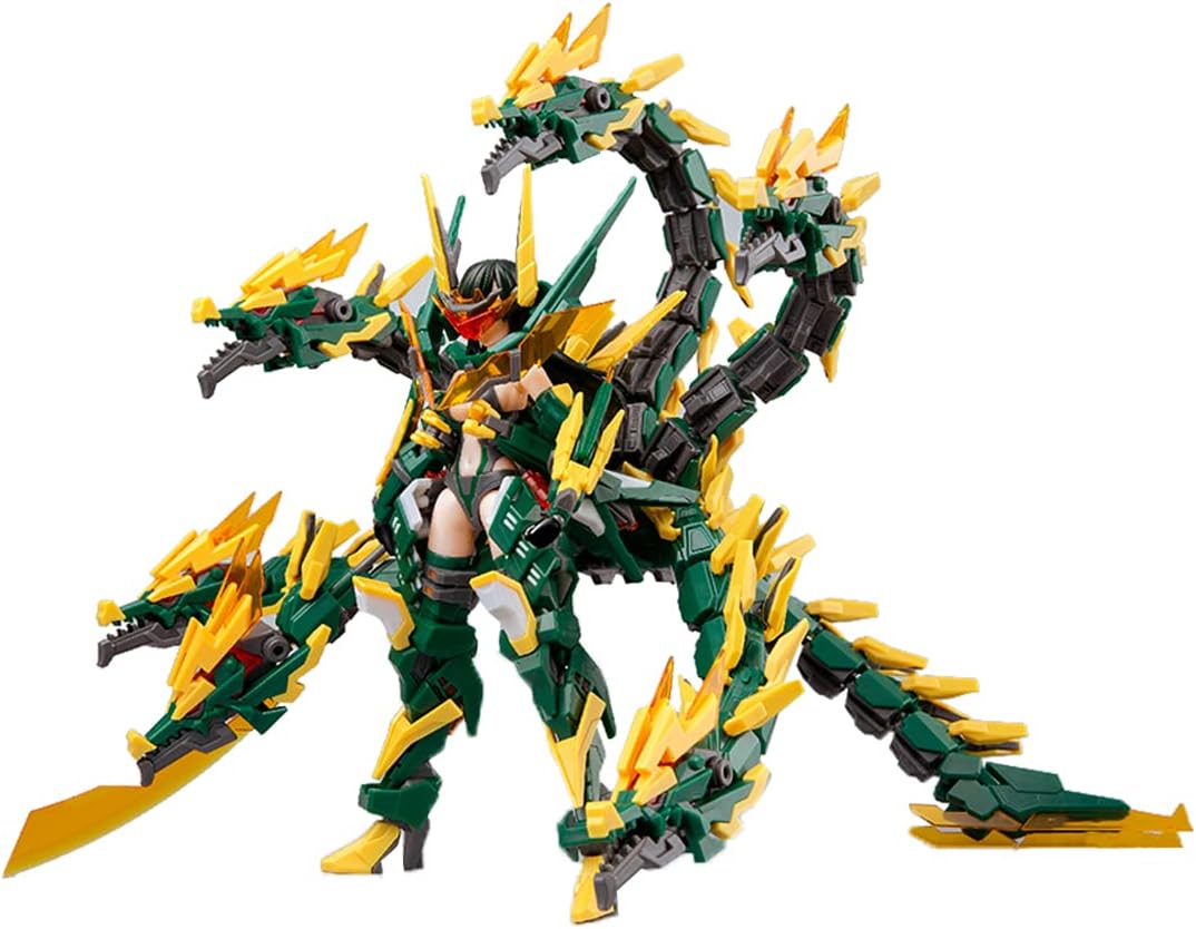 RAVPump Mecha Model Kit, General Soul Sangokushi MG02 ATK Girl 1/10 Scale 8.5 inch