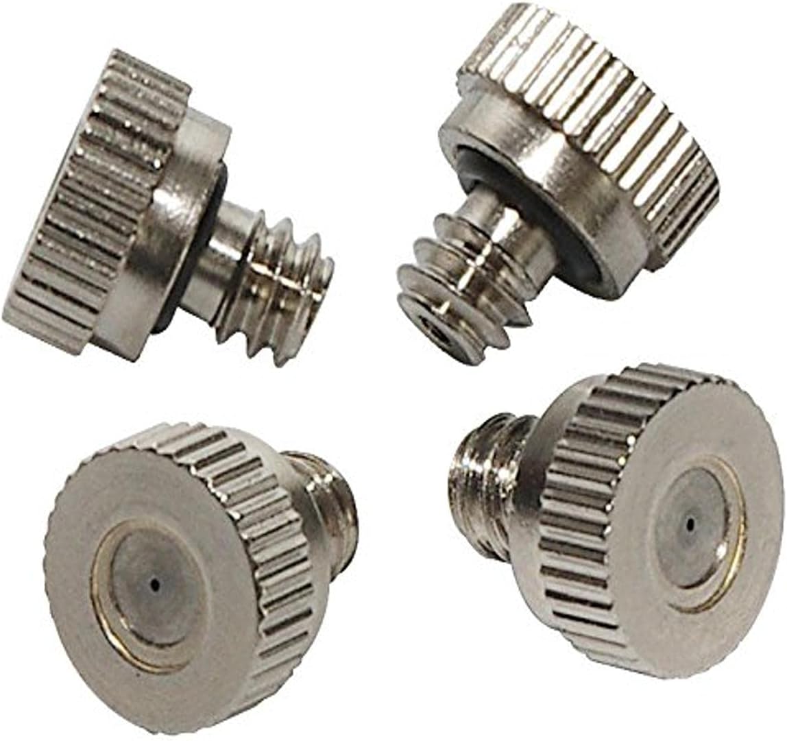 O'Fresh 074 Pack of 4 Stainless-Steel High-Performance Nozzles for Mist Sprayers