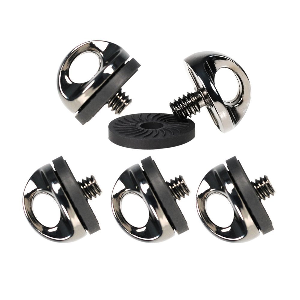 Camera Fixing Screw, 1/4" Quick Release Mounting Fixing Screw for Camera Neck Straps, Wrist Straps Sling, Pack of 5