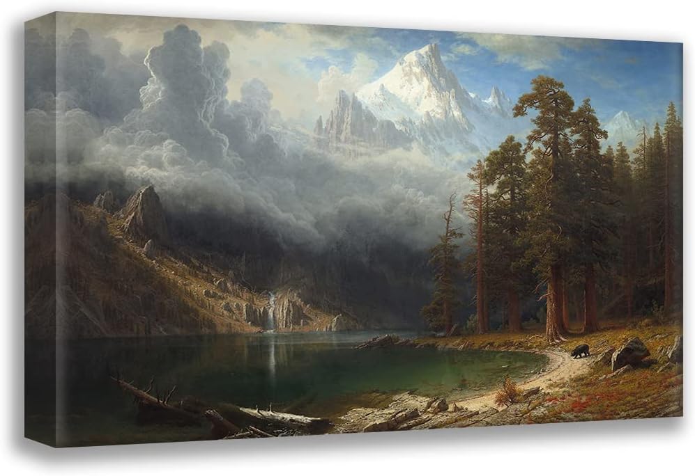 ArtDirect Mount Corcoran (C. 1876-1877) 36x23 UnFramed Museum Art Print Poster Ready for Framing by Albert Bierstadt (American, 1830-1902)