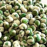 Anna and Sarah Wasabi Peas 3 Lbs - Wasabi Coated Salted Green Peas - Vegan, High Fiber Snack, Kosher, Spicy Crunch in Resealable Bag 48 Oz