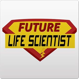 FUTURE LIFE SCIENTIST Career 4"x4" Ceramic Drink Coaster Trive w/Cork Backing, DesS83