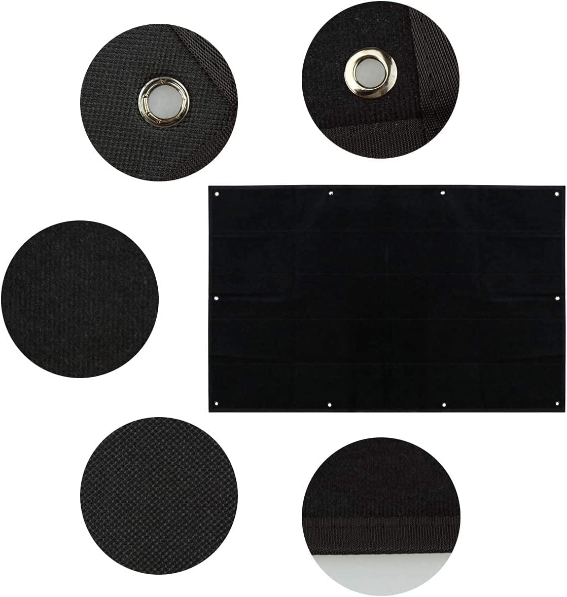 Tactical Military Patch Holder Board Hook & Loop Morale Patch Panel (108x70cm)