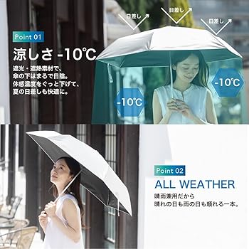 SUNABARITE 100 折りたたみ日傘 SUNABARITE 100 折りたたみ日傘 折りたたみ傘 完全遮光100%/日陰