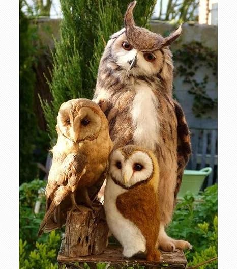 Amazon Co Jp 大きなフクロウと小さなフクロウのイラスト 大人と子供のための0の木製ジグソーパズルファミリーゲーム Diyギフトの壁の装飾 動きのロジックと感覚の調整 おもちゃ