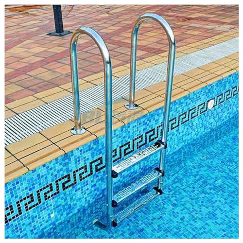 Escalera para piscina de acero inoxidable 3 pasos miniatura 6