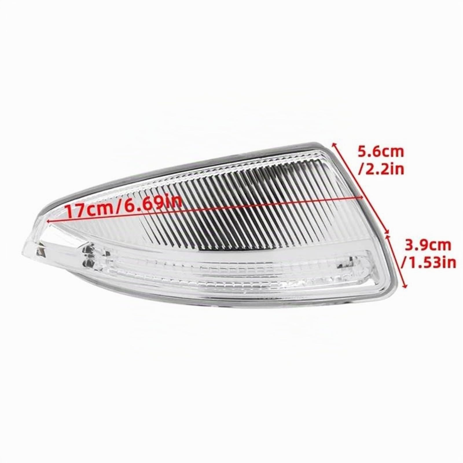 Clignotants Auto Clignotant De Rétroviseur Latéral pour Mercedes pour Benz W164 W204 W639 ML300 ML320 ML500 C250 C300 C350 Indicateurs Latéraux(Droit)