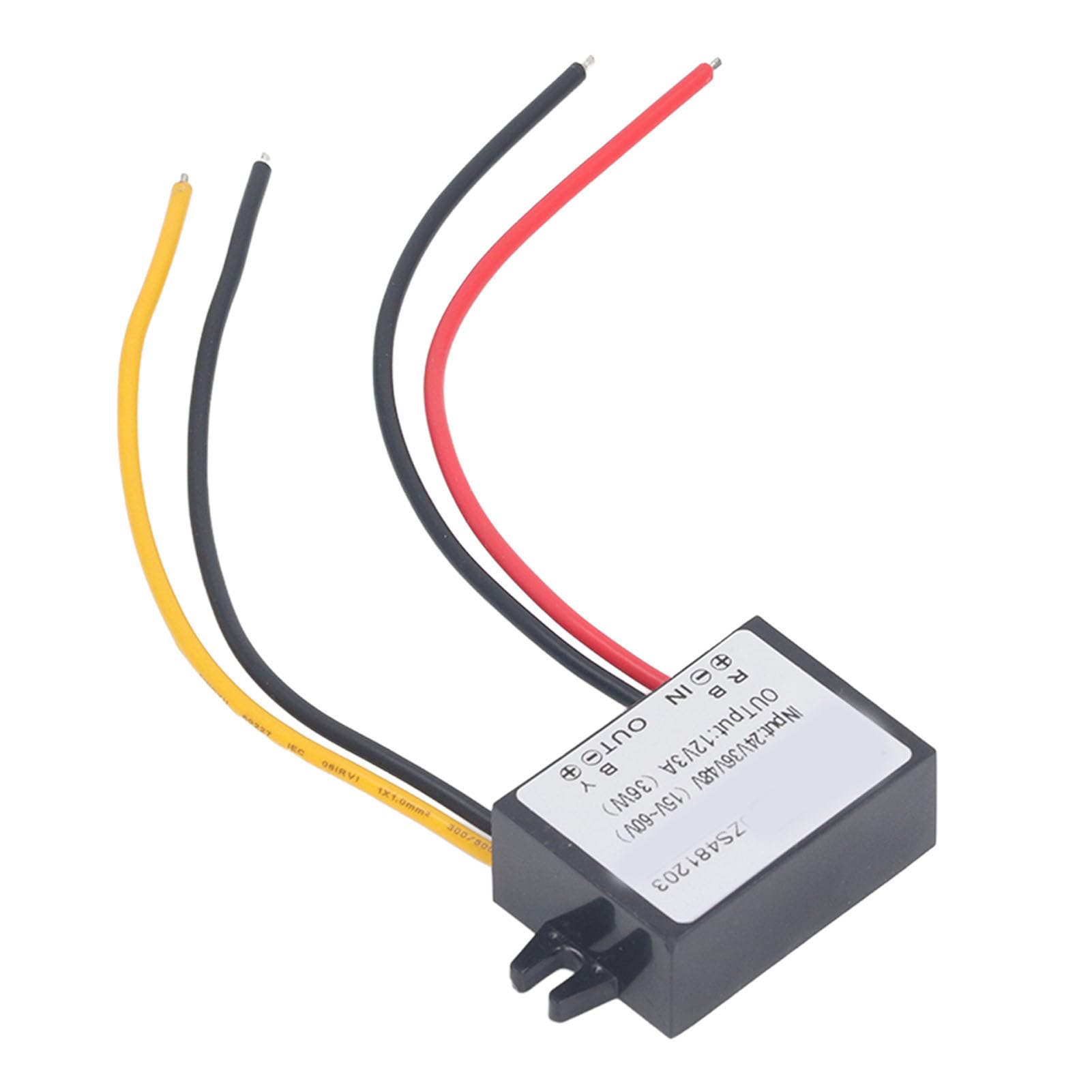 Super Cienki Regulator Napięcia DC 24 V 36 V 48 V 15-60 V do 12V3A o Mocy 36 W do Systemów Bezpieczeństwa Pojazdów