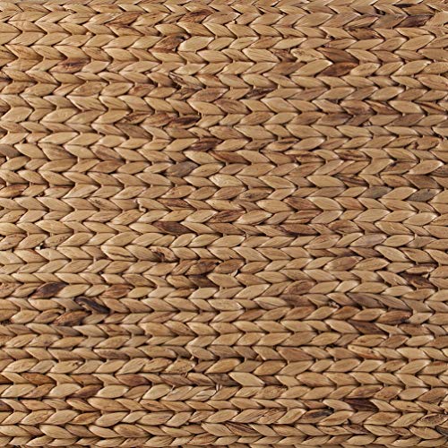 SEI Furniture Woven Coffee Table Bench, White - Image 10