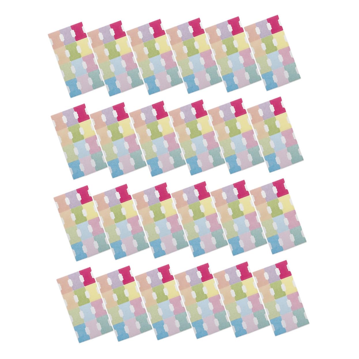 SHINEOFI 5 Set Etichette Indice Linguette Indice Adesive Traslucide Pagine Segnalibro Libro Linguette Segnalibro Adesivo Pagine Segnalibro Raccoglitore Linguette Di Lettura fogli*5