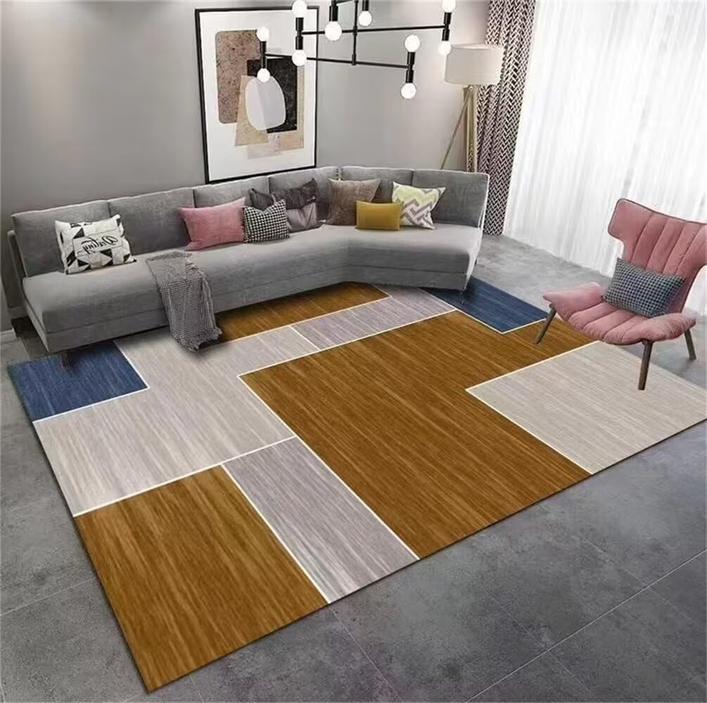 Tapis antiacarien durable et antidérapant 120x160 pour chambre adulte et fille