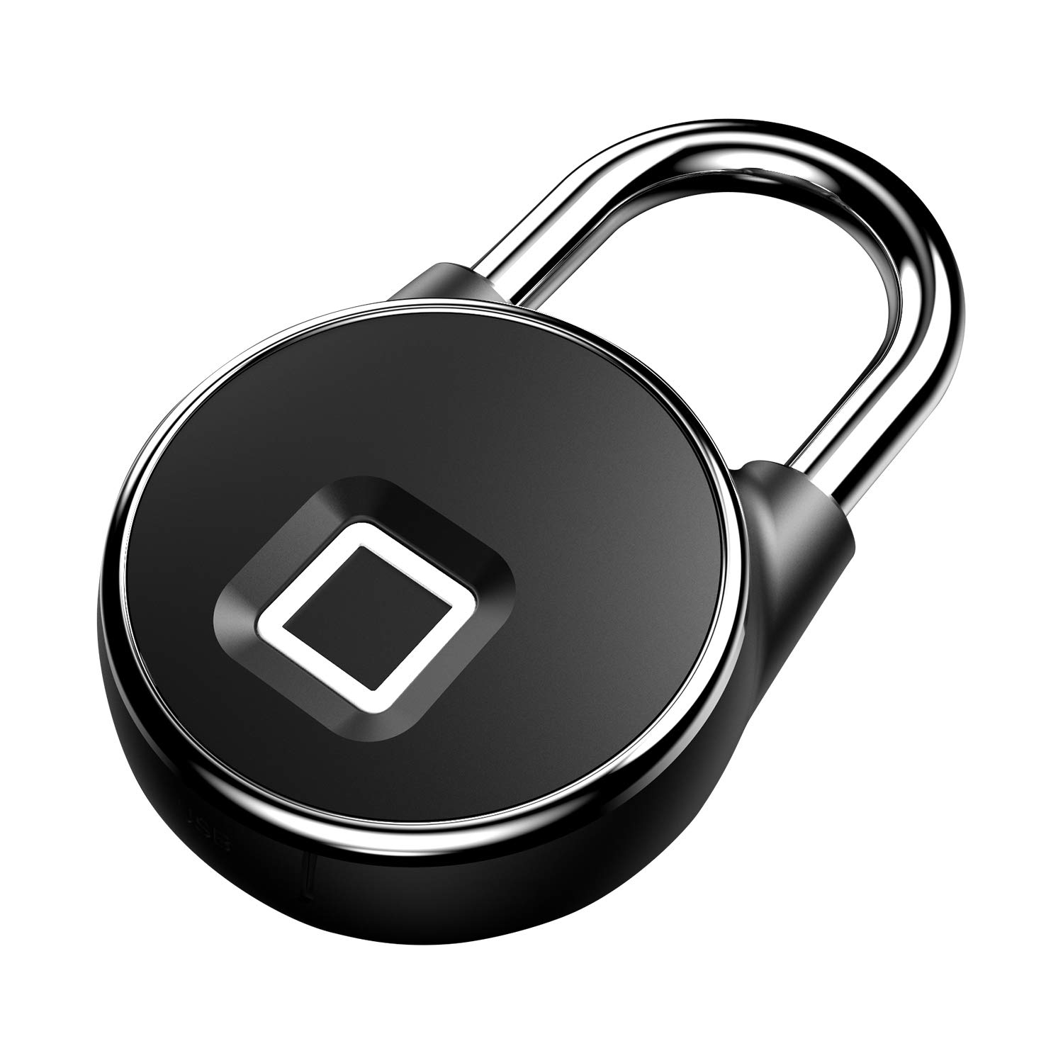 Buyter APP Bluetooth Rechargeable Smart Touch Étanche Reconnaissance d'empreintes digitales Cadenas sans clé de sécurité (Empreinte Digitale +APP)
