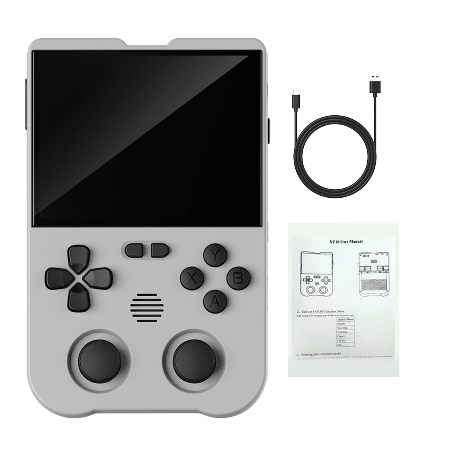 Console Portatile, Console per Giochi retrò con Batteria da 3000 | mAh, Console per Videogiochi con Touchscreen da 3,5 Pollici, emulatore Portatile, Portatile per Ragazzi e Ragazze