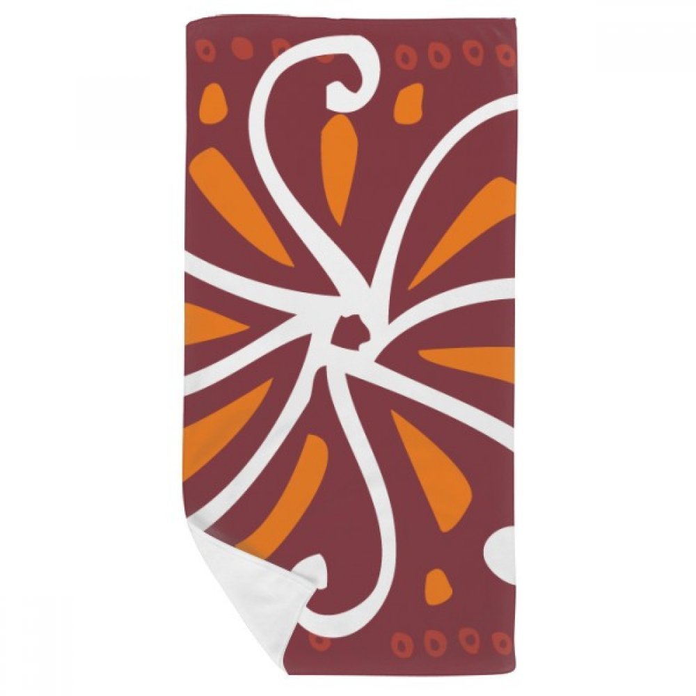 Serviette douce 35x70 cm pour peaux sensibles et amateurs d'art
