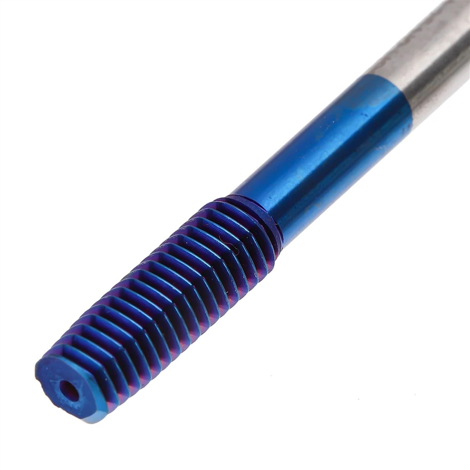 Zestaw wierteł do gwintów HSS, M2,5 M3 M4 M5 M6 M8 M10 M12, zestaw gwintowników spiralnych, wiertło metryczne, gwintownik maszynowy z powłoką Blue, narzędzia ręczne(M8)