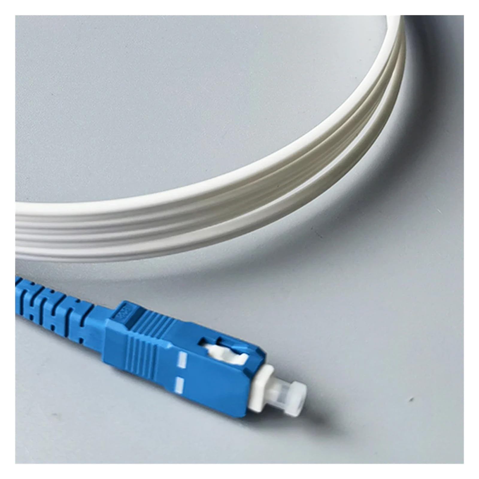 Câble de dérivation fibre monomode 50M SC/UPC vers SC/UPC, cordon de raccordement optique intérieur FTTH, 1 pièce(50m Scupc to Scupc)