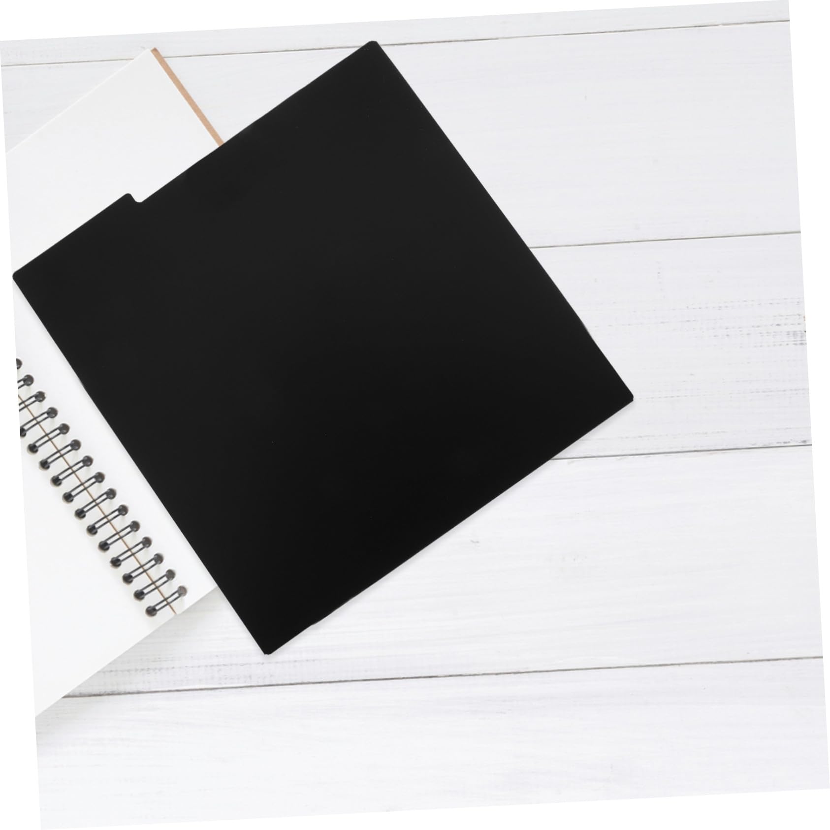Hemobllo Divisori per Vinili in Pp Nero 15 Pezzi Resistenti alla Deformazione Design Creativo per Album e Dvd per Organizzazione e Conservazione Librerie