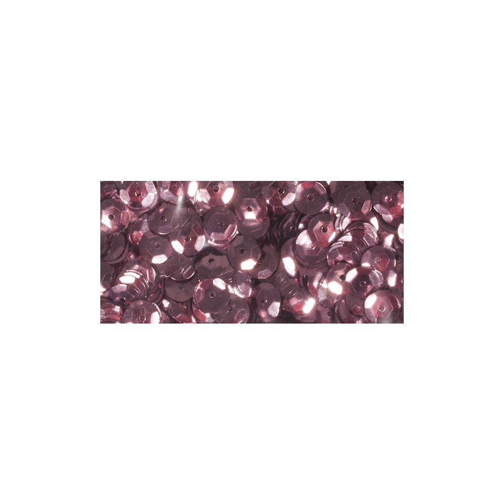 Rayher 3927036 Sequins Curved 6 mm Diameter 4000 Pieces Dusky Pink