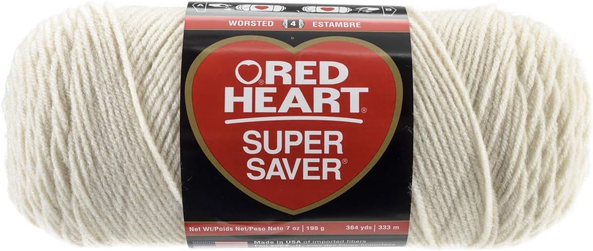 Red Heart Aran Super Saver Yarn 12/Pk 12 Pack
