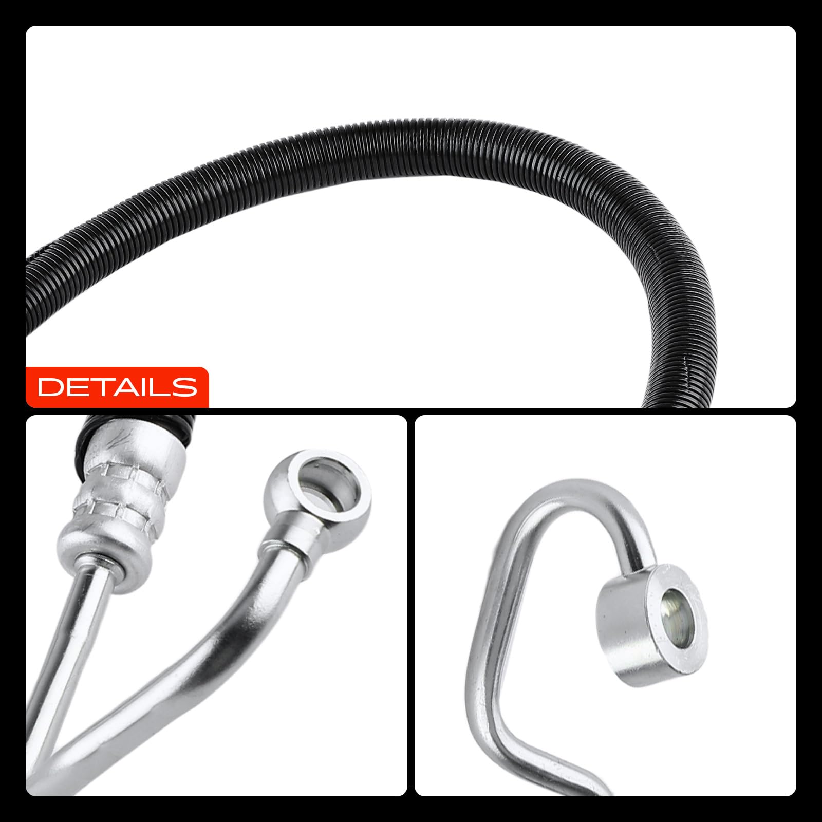Frankberg Servosterzo Tubo flessibile Compatibile con 156 932 1.9L-2.4L 2000-2005 156 Sportwagon 932 1.8L-2.4L 1997-2006 Replace# 60672540, 3405582