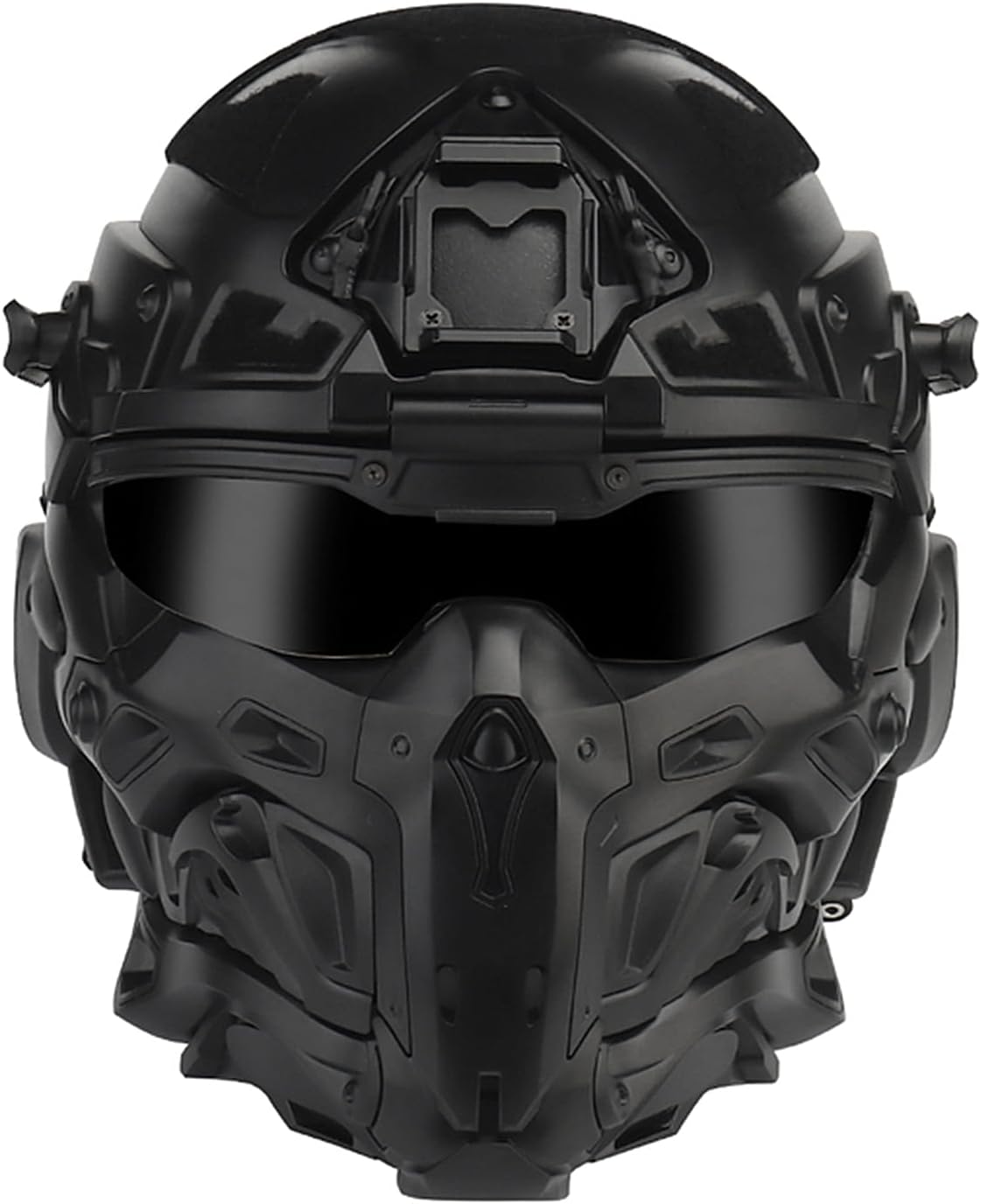 iMeshbean Tactical Airsoft Helmet with Paintball Full Face