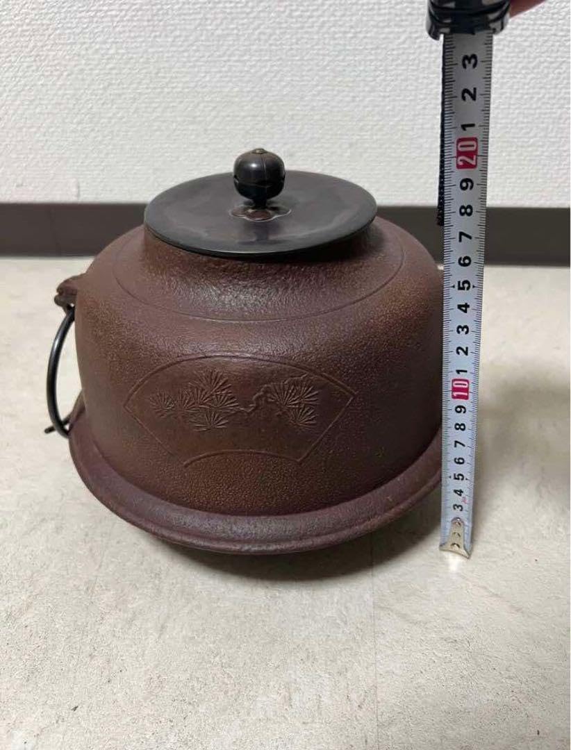 風炉 茶釜 5点セット 風炉 茶釜 五徳 セット