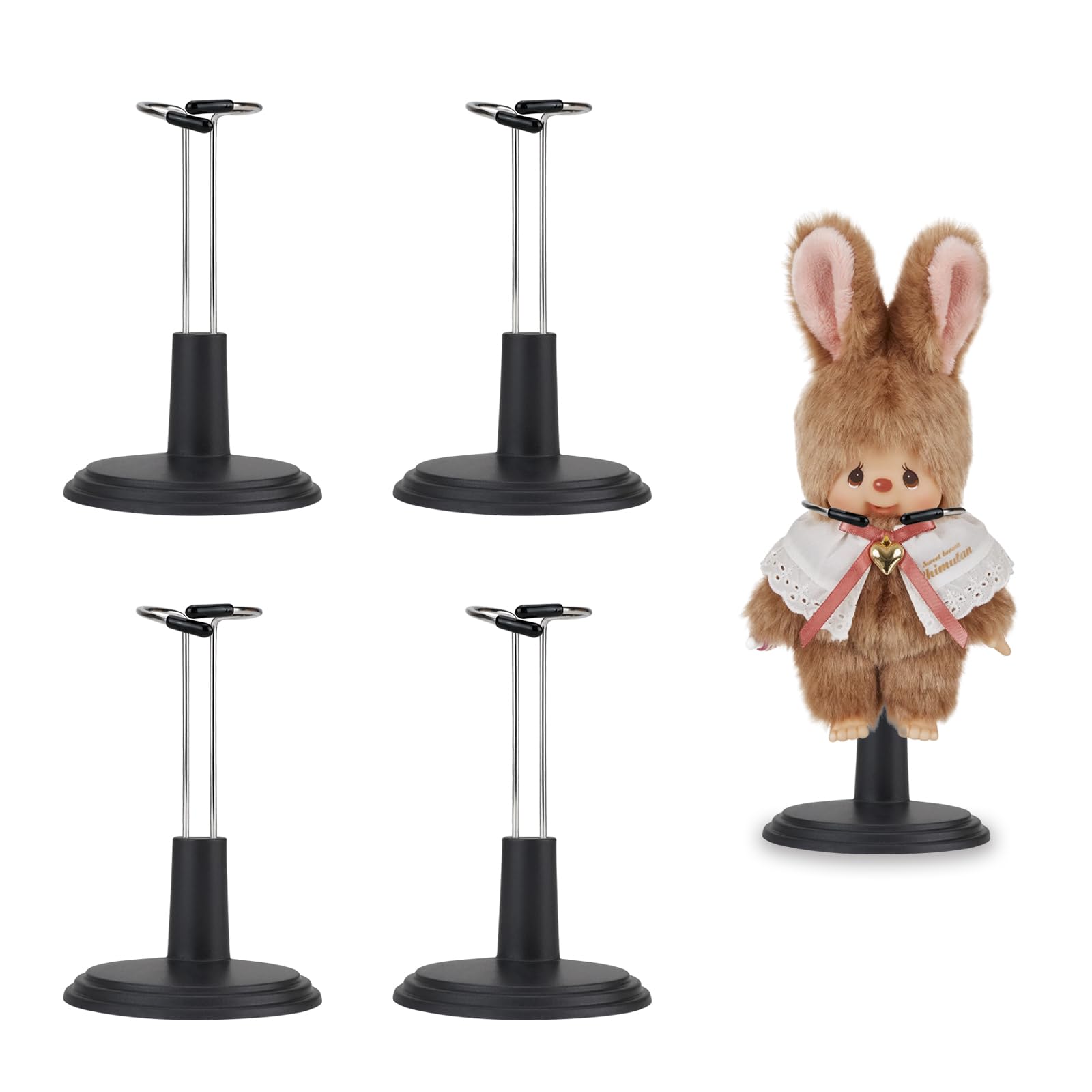 INOOMP Lot De 4 Supports De Poupée Réglables Pour Poupée
