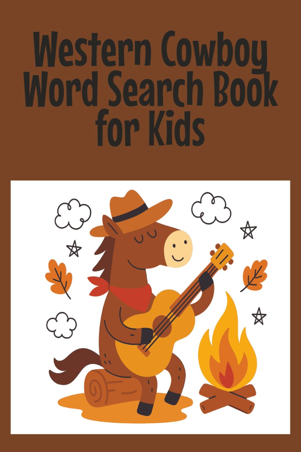 Western Cowboy Word Search Book for Kids