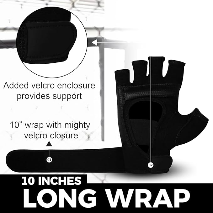 Guantes de Boxeo Sparring con Cierre de Velcro y Cuero Sinté miniatura 3