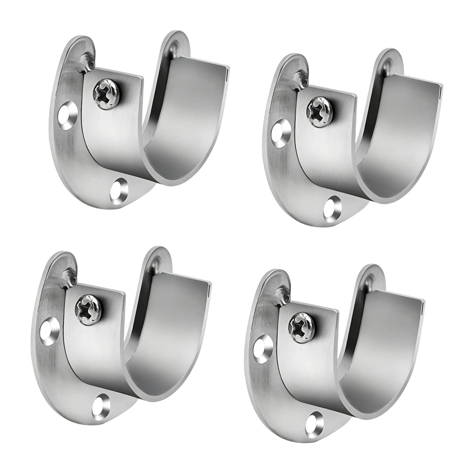 APGLSXY Premium Resistant 304 Stainless Steel Garment Rack Mounts Rustproof and Sturdy Suitable for Home Organization Wardrobe Hanger Rod