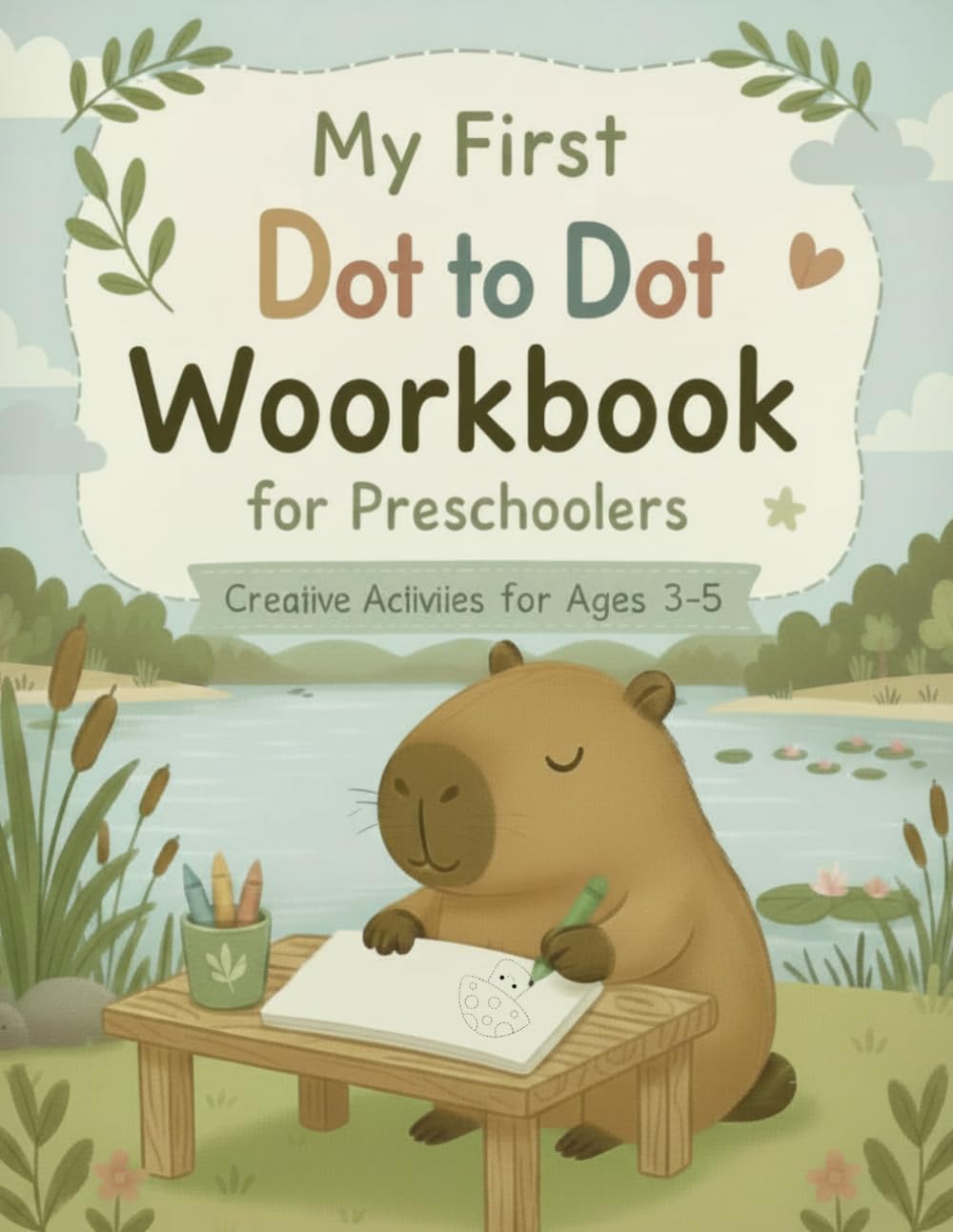 My First Learn Workbook for Preschoolers: Dot to Dot for Ages 3-5: Fun Connect the Dots, Tracing Activities and Early Learning Exercises for Preschool and Kindergarten Kids