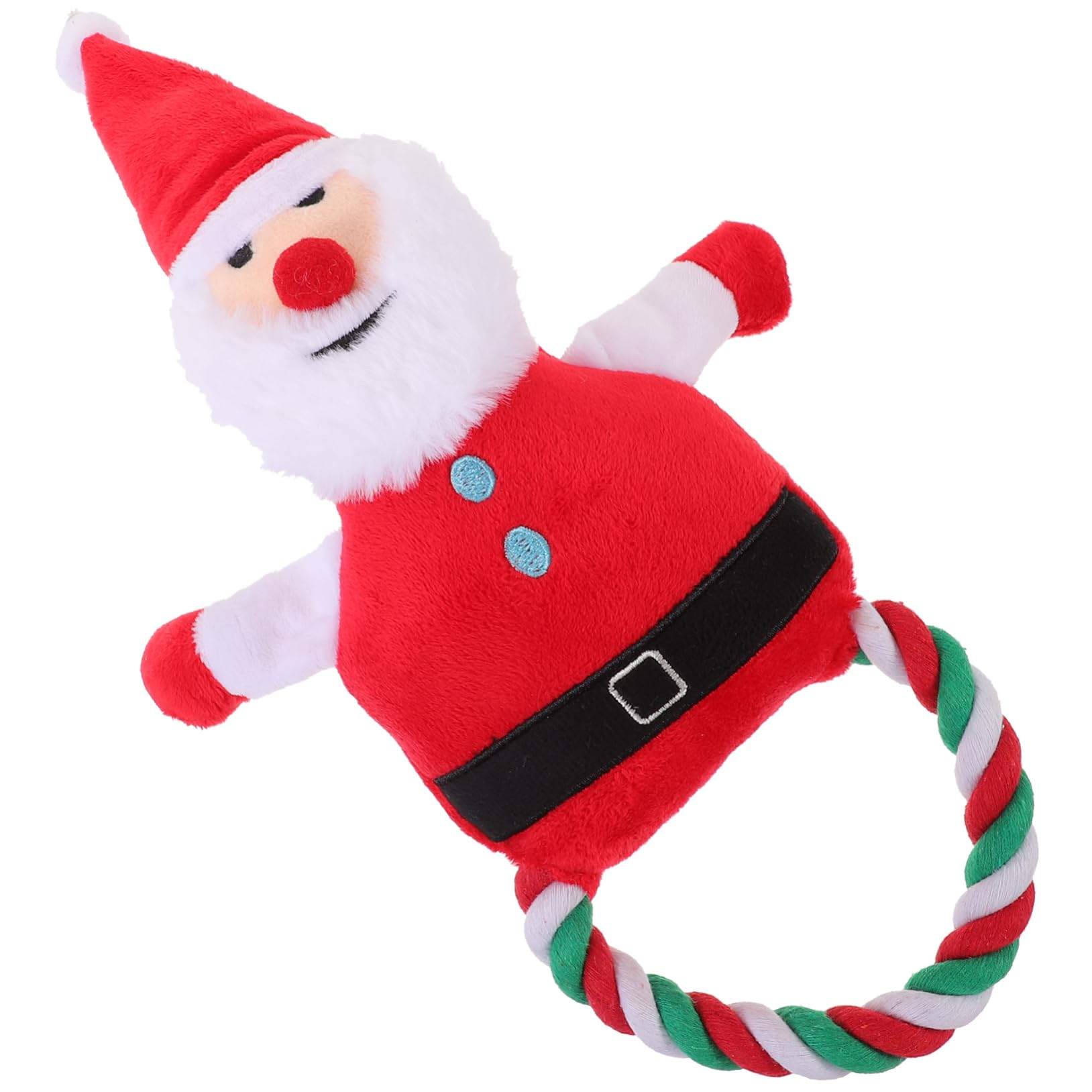 Supvox 5stücke Pet Molar Toy Weihnachtsmann Plüschspielzeug Quietschendes Kauspielzeug Für Hunde Und Interaktives Und Strapazierfähiges Kau Und Spielzeug Für Entspannte Spielzeiten