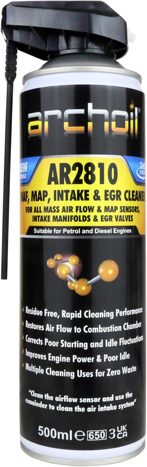 Wynns Diesel EGR Cleaner Spray Cleans Air Intake MAF Sensor Inlet
