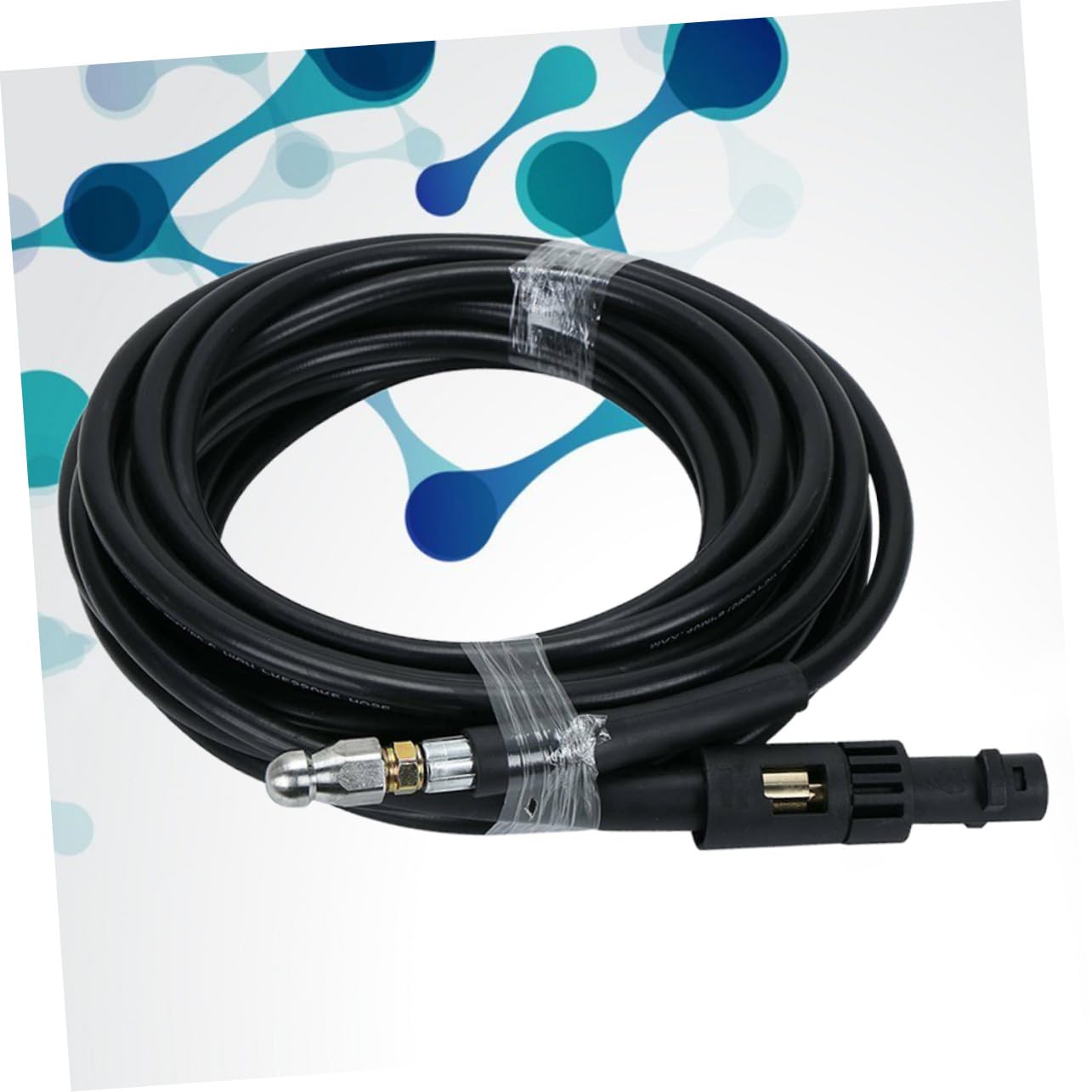 VICASKY Tuyau Flexible de Nettoyage Haute Pression pour Débouchage Canalisation et Drainage Adapté pour Nettoyage Voiture et Évacuation Eaux Usées
