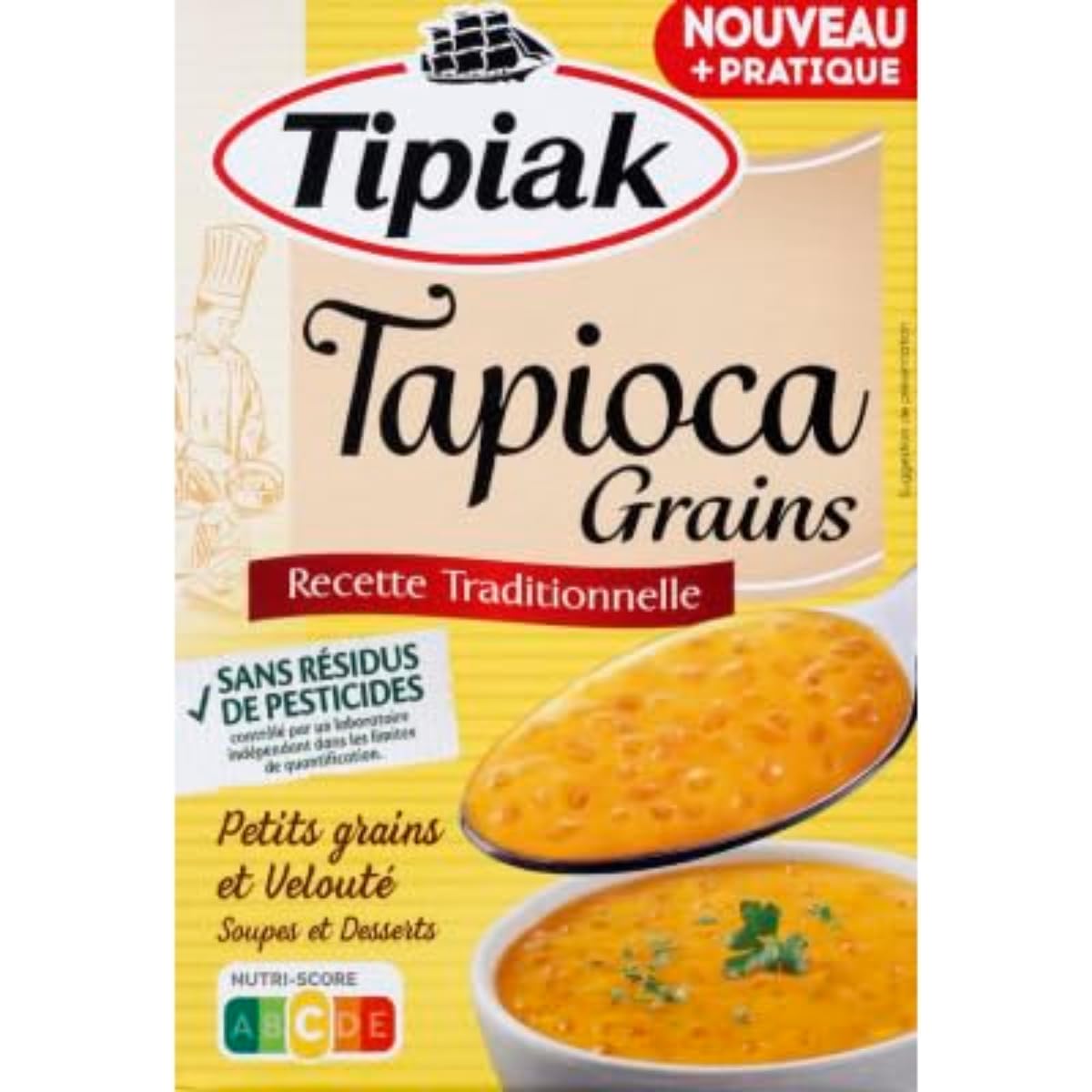 Tipiak Tapioca Tipiak 300g - Caja de 300 g