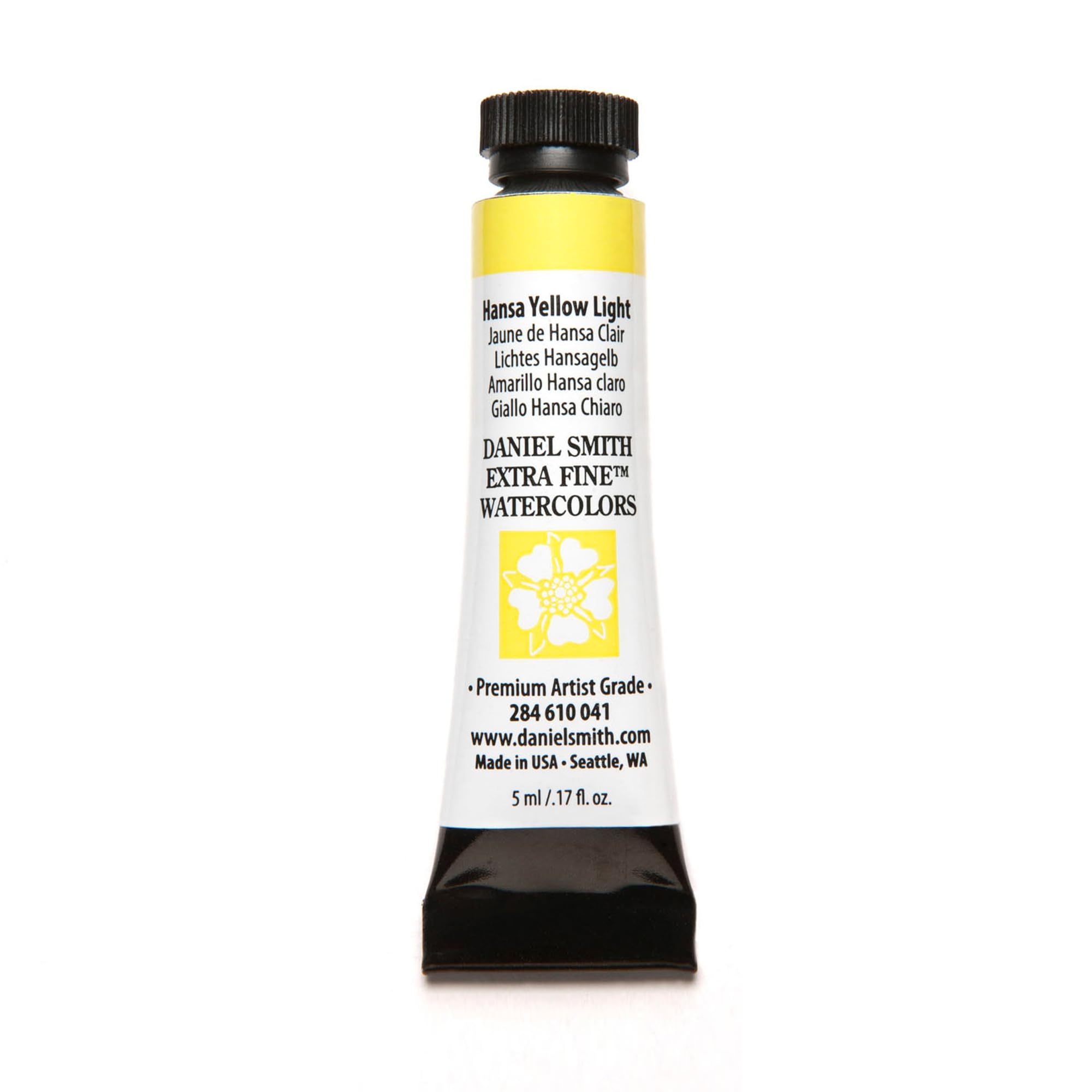 Daniel Smith Watercolour Paint Tube 5ml Hansa Yellow Light PY3 For Artists