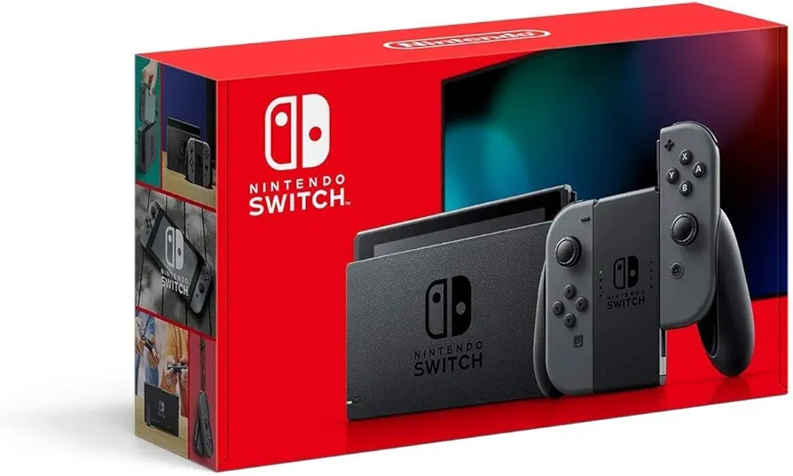 Amazon.com: Nintendo Switch with Gray Joy‑Con - HAC-001(-01