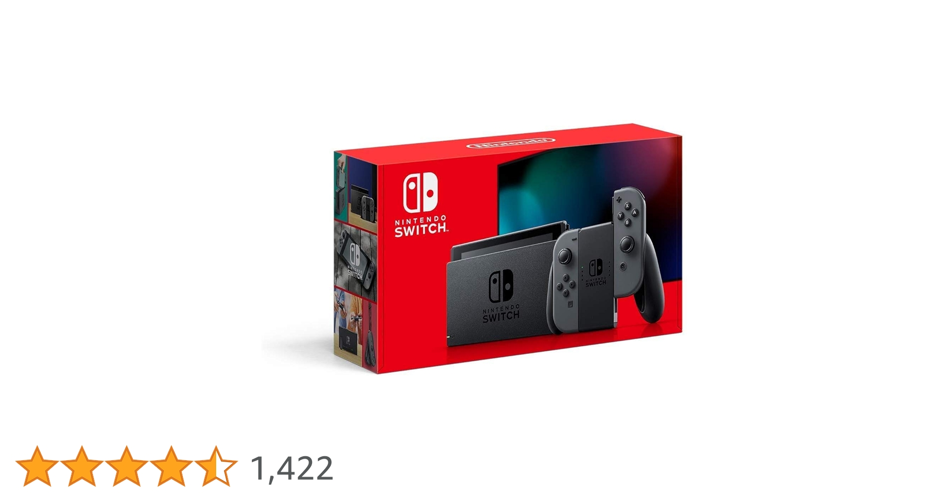 Nintendo Switch Game Console - Black (HAC-001(-01) w/ OEM