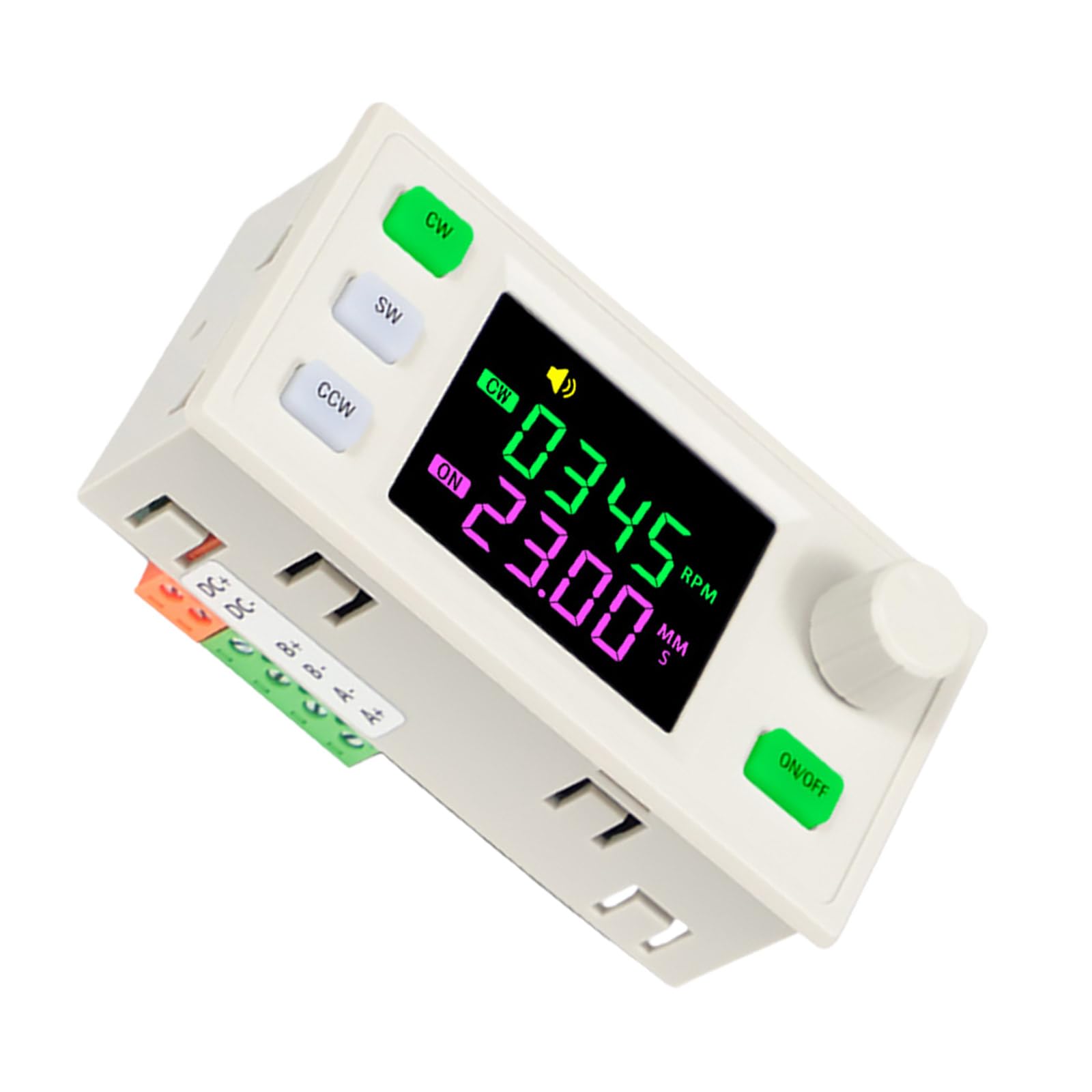 High Stepper Motor Driver with Preset Mode 2 Phase 4 Wire Control for Industrial Automation LCD Interfaces Industrial Stepper Motor Control