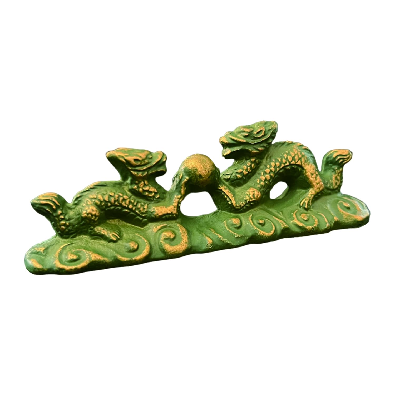 Amazon | 2024干支文鎮 辰 高岡文鎮 緑青色 1個 | 文鎮 | 文房具
