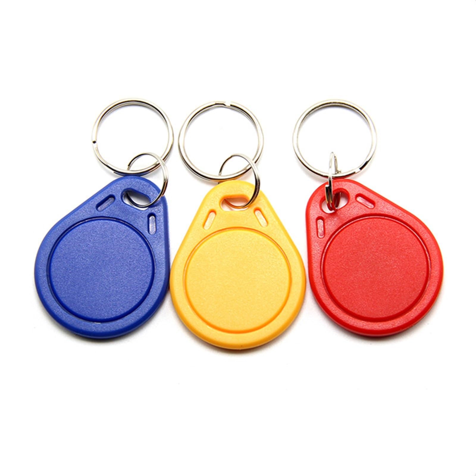 10 szt. EM4305 T5577 125 kHz kopiowanie wielokrotnego zapisywania breloki RFID tag brelok karta zbliżeniowy token odznaka duplikat (10 szt. kart T5577)