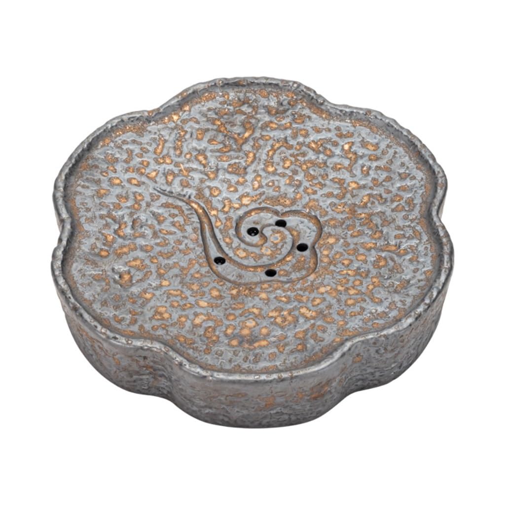 Set Da Tè Gongfu Vassoio for il tè in ceramica con contenitore for l'acqua Vassoio for il tè asciutto retrò Base for teiera adatta for ristoranti, uffici, ecc. Vassoio Da Tè Per Studio Domestico
