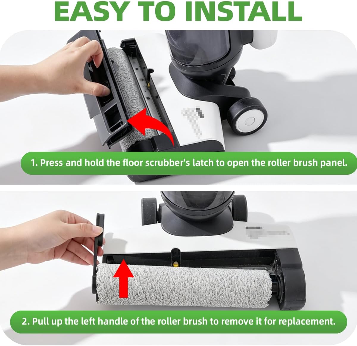 Roller Brush and Filters Replacement Parts for Tineco iFloor 3, S3 image 5