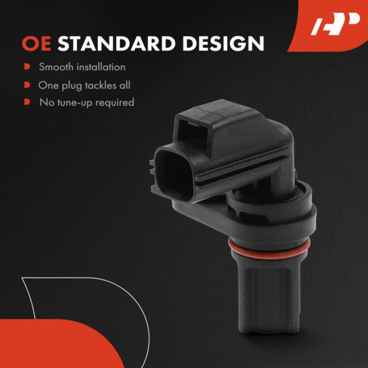 A-Premium Rear ABS Wheel Speed Sensor - Compatible with Dodge, Mitsubishi & Ram Models - Dakota, Durango, Ram 1500, Ram 2500, Ram 3500, Raider, 2500, 3500 - Replaces 5032220AA, 5032220AB