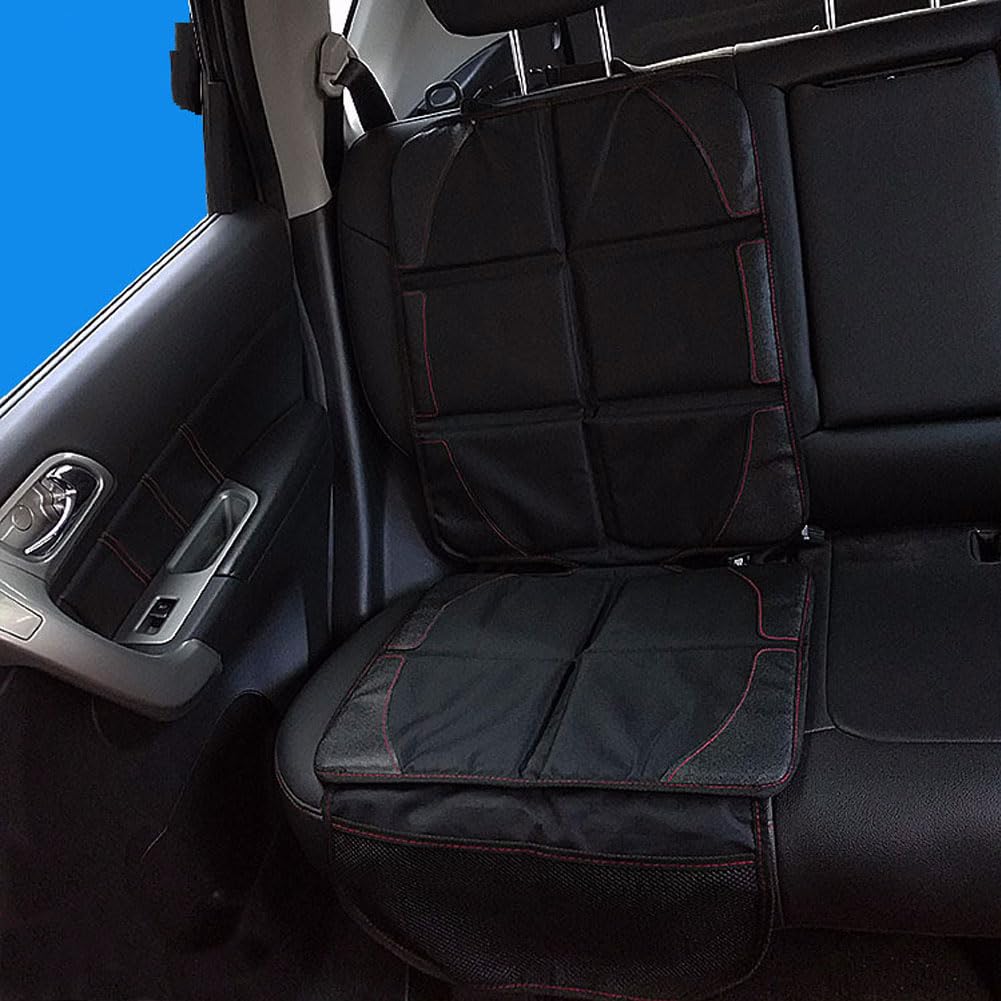 Kindersitzunterlage für Infiniti M35 2006 2007 2008 2009 2010, Autositzauflage mit Netztaschen, Sitzschoner Auto Kindersitz, für SUV Limousine Kofferraum,B
