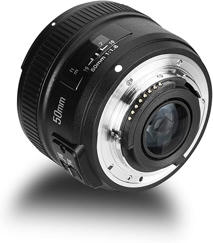 Miniatura 6 de YONGNUO YN 50 mm F1,8N lente principal estándar enfoque manual automático de gran apertura, AF MF para cámaras Nikon DSLR