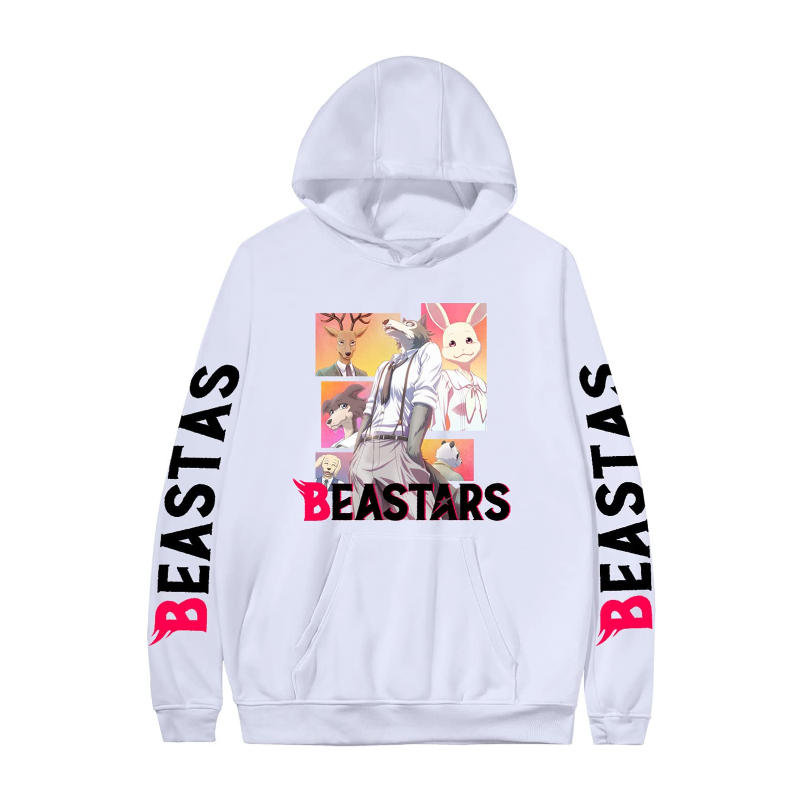 Anime Beastars Hoodie Fashion Autumn Winter Anime Characters Legoshi Printing Hooded Sportswear