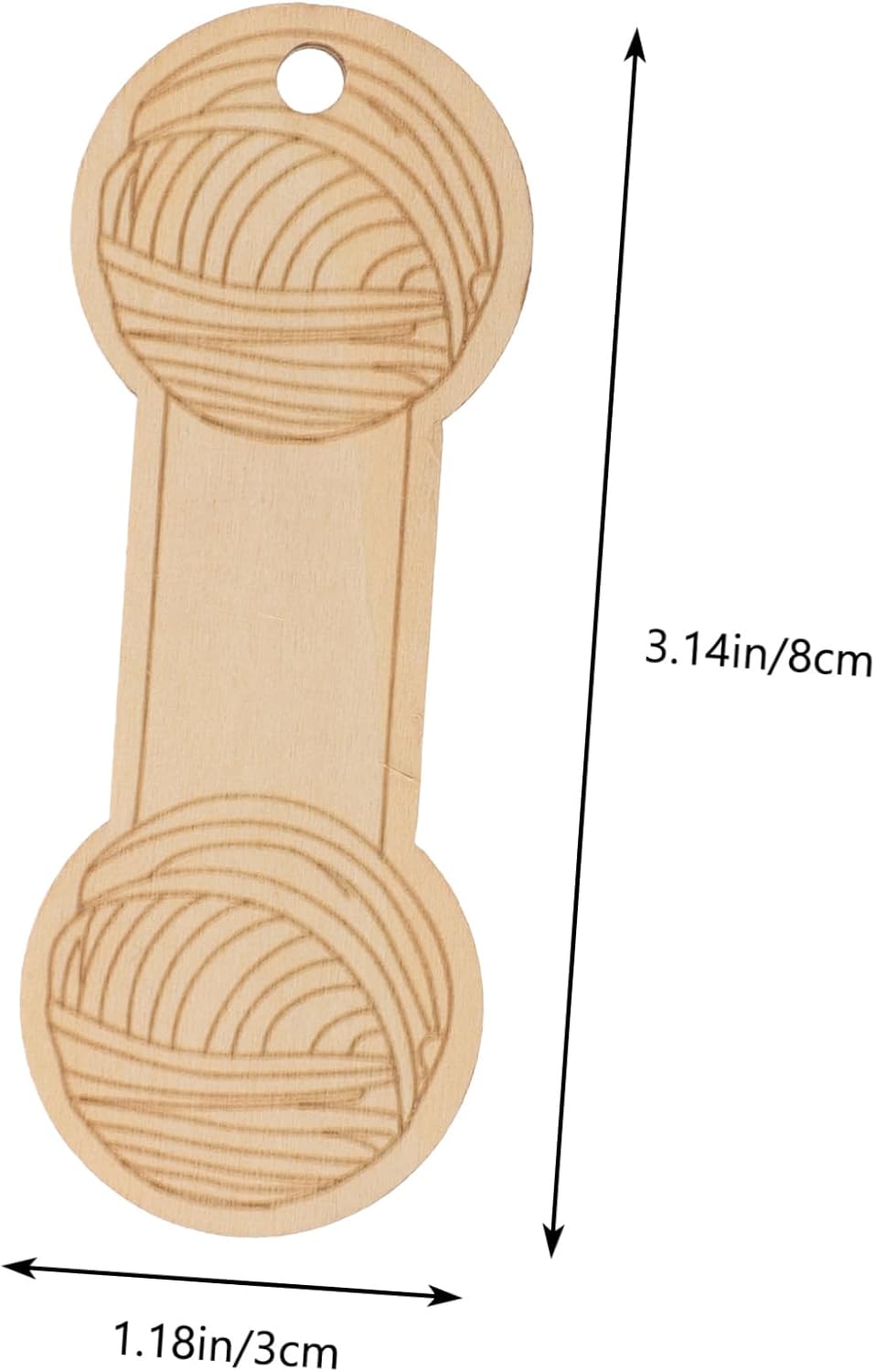 Gogogmee Yarn Bobbins for Knitting 1 Set Crochet Winder Yarn Winding Boards Thread Organizer