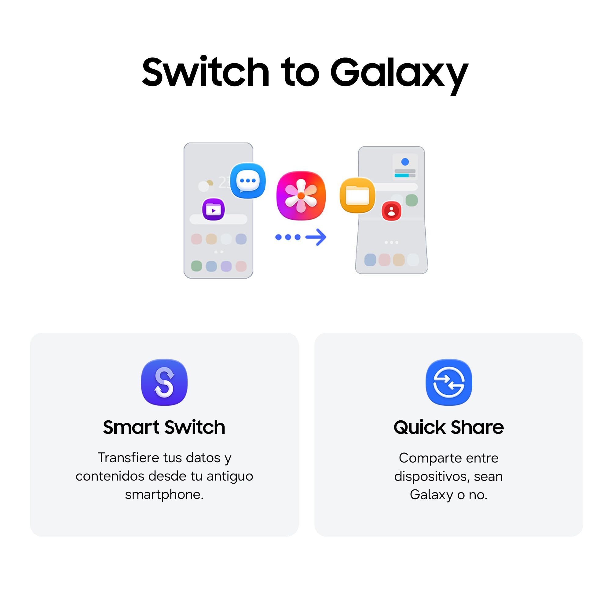 Samsung Galaxy Z Flip8, 256 GB, Teléfono Móvil con IA, Grafito | Smartphone Android, Cámara Selfie Manos Libres, Memoria 12 GB, Batería 4300 mAH, Now Brief, FlexWindow, Garantía 3+1 Años