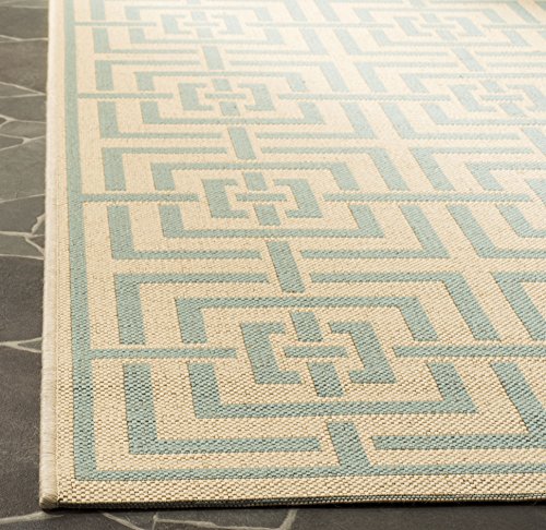 Tapete SAFAVIEH resistente para exteriores 4'x6' miniatura 3